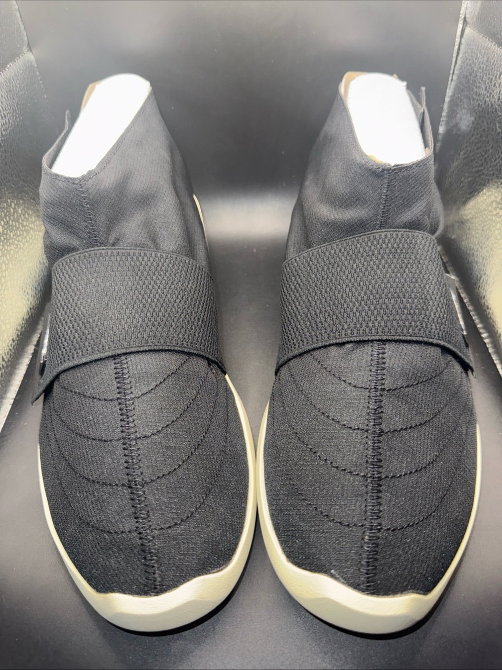 Size 13 - Nike Men's Air Fear Of God Moc Black, AT8086-002, New W/ Box